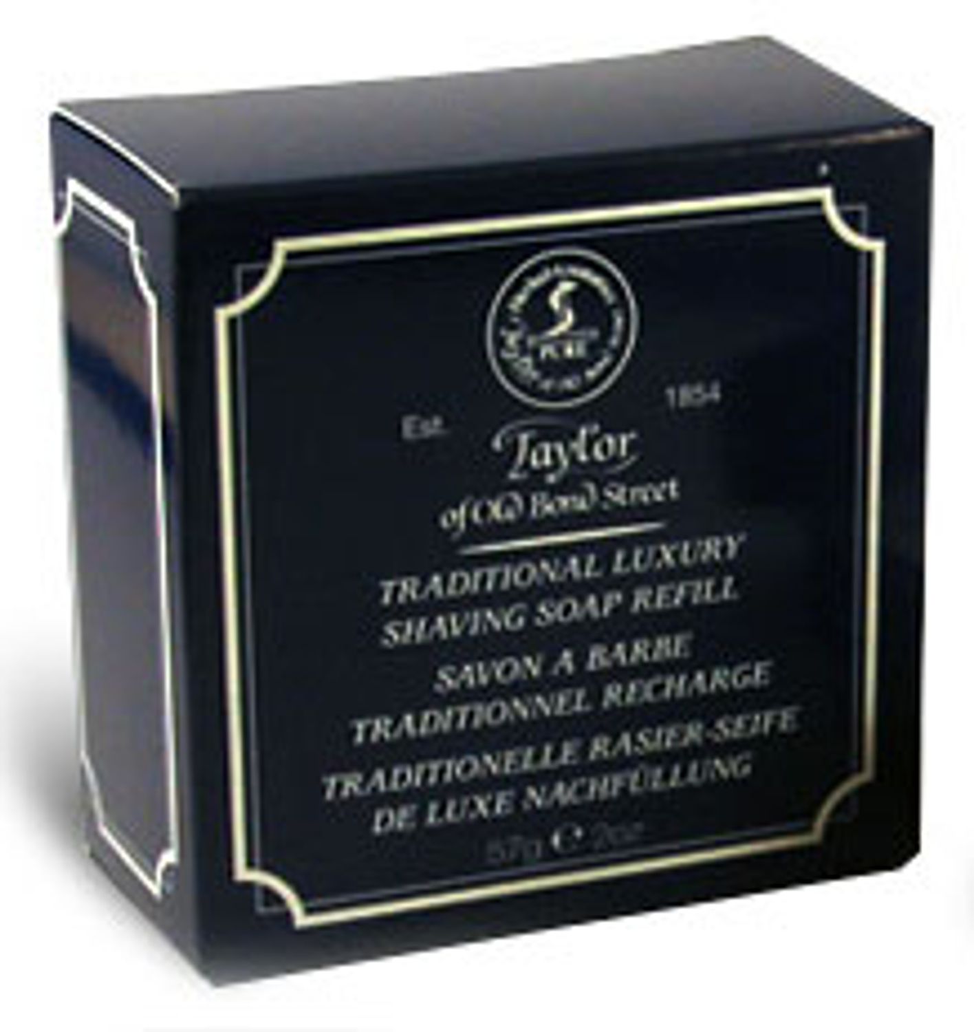KnifeCenter - Taylor 2 of Soap Bond - Refill (57g) Luxury oz. Old Street Traditional Shave 01052