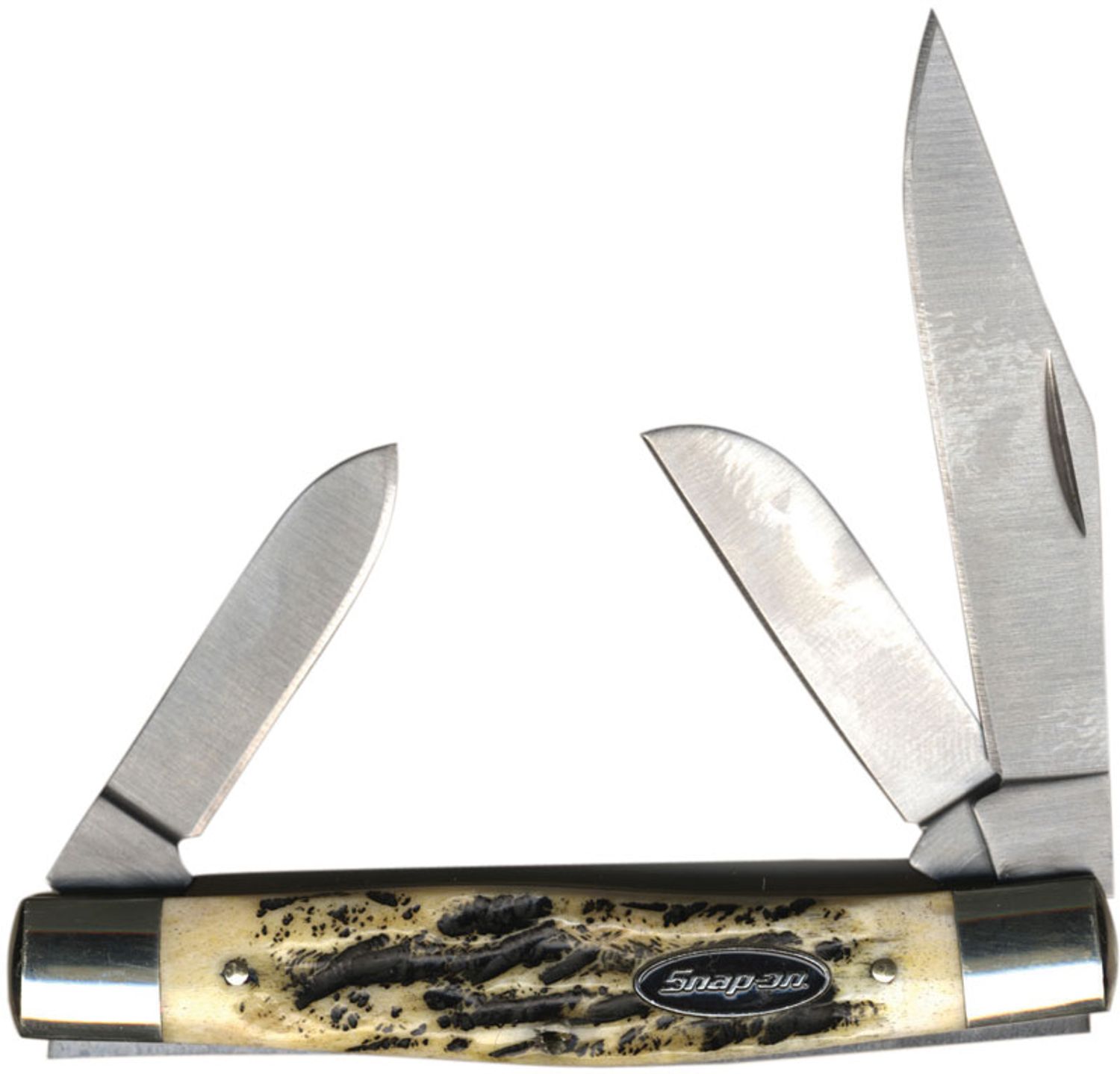 Timberline Snapon Large Stockman 3Blade Pocket Knife, 3.875" Closed