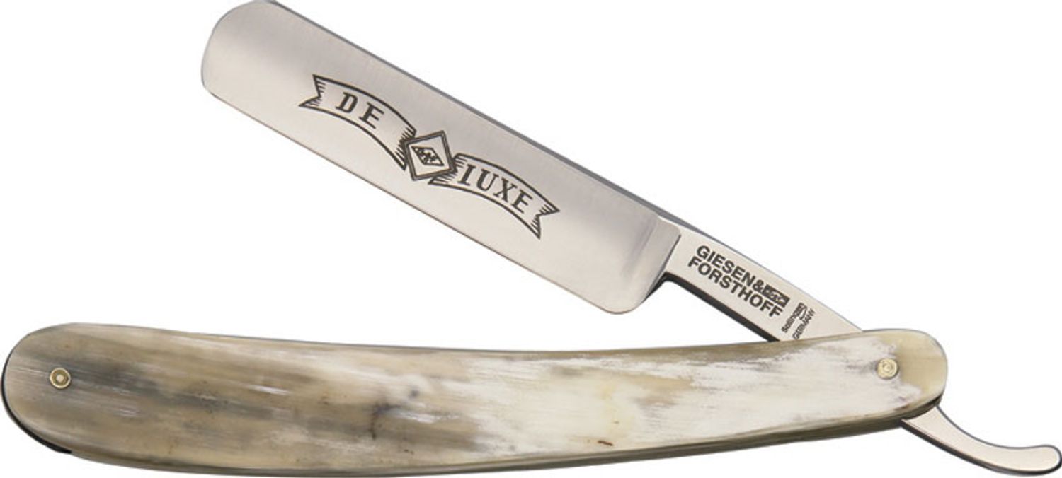 horn straight razor