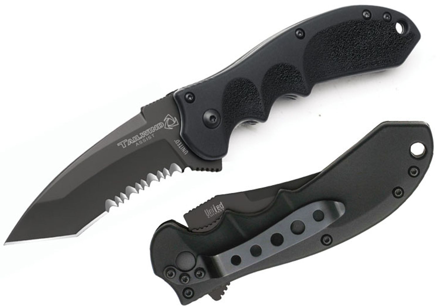 United Cutlery Tailwind Urban Tactical Tanto Assisted Folding 2-1/2 ...