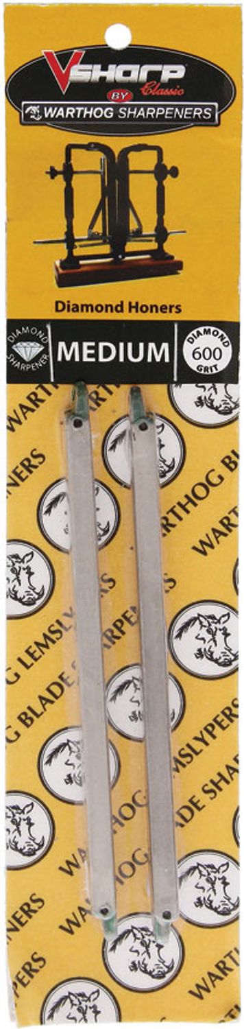 Warthog Gut Hook Sharpener Diamond Hone Medium 600 Grit