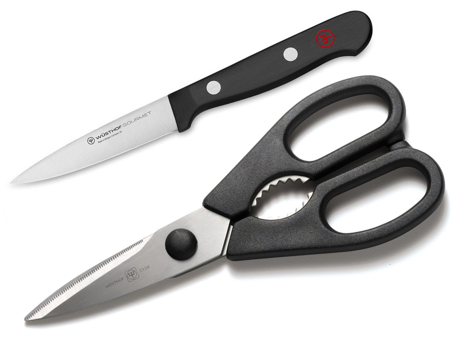 Wusthof Gourmet 2-Piece Paring Knife & Shears Set