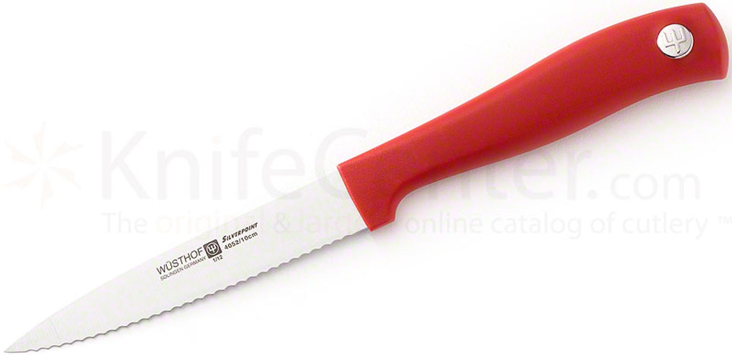 Wusthof 1040100410 Classic 4 Forged Smooth Edge Paring Knife with POM  Handle