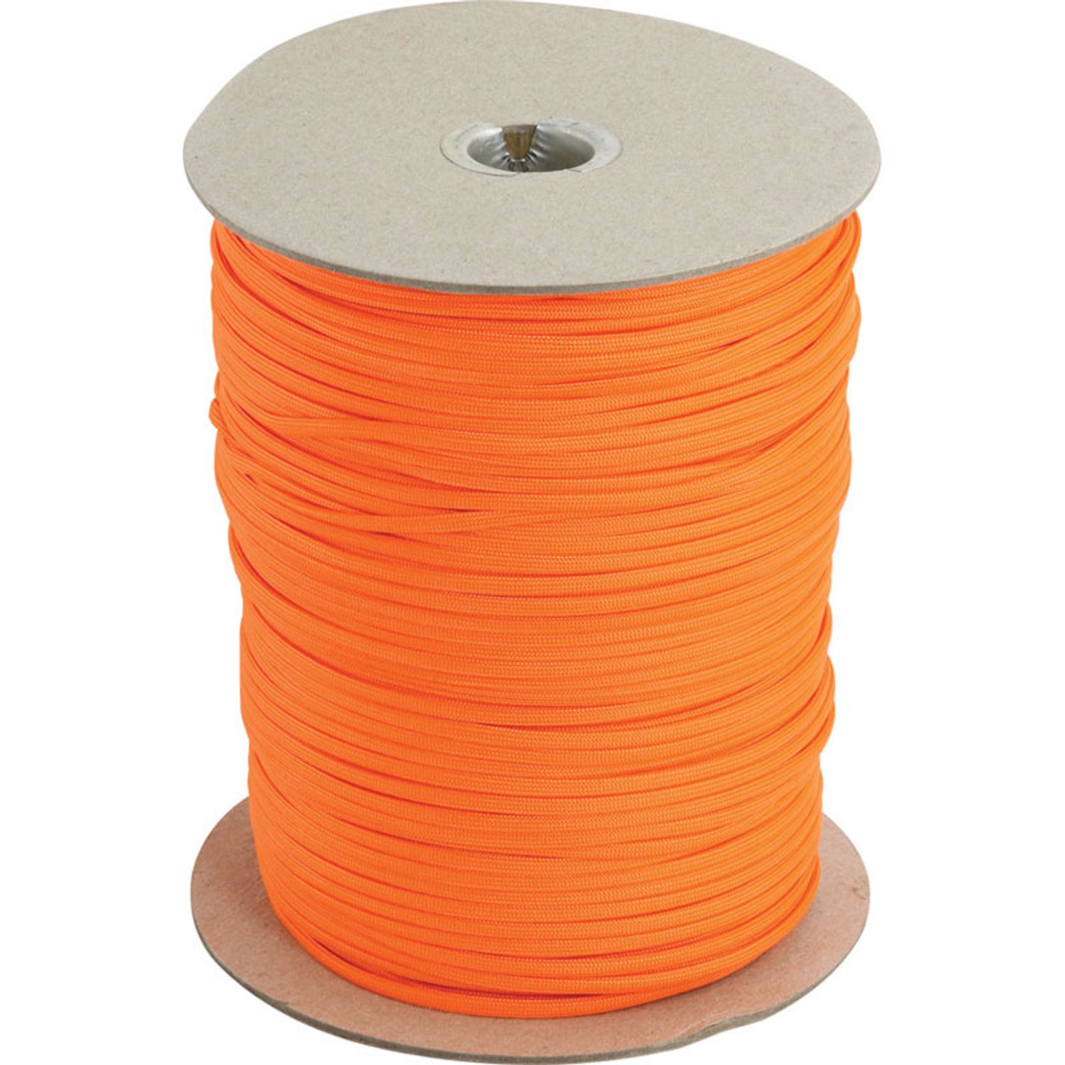 Atwood Rope 550 Paracord, Neon Orange, 1000 Foot Roll - KnifeCenter - RG105S