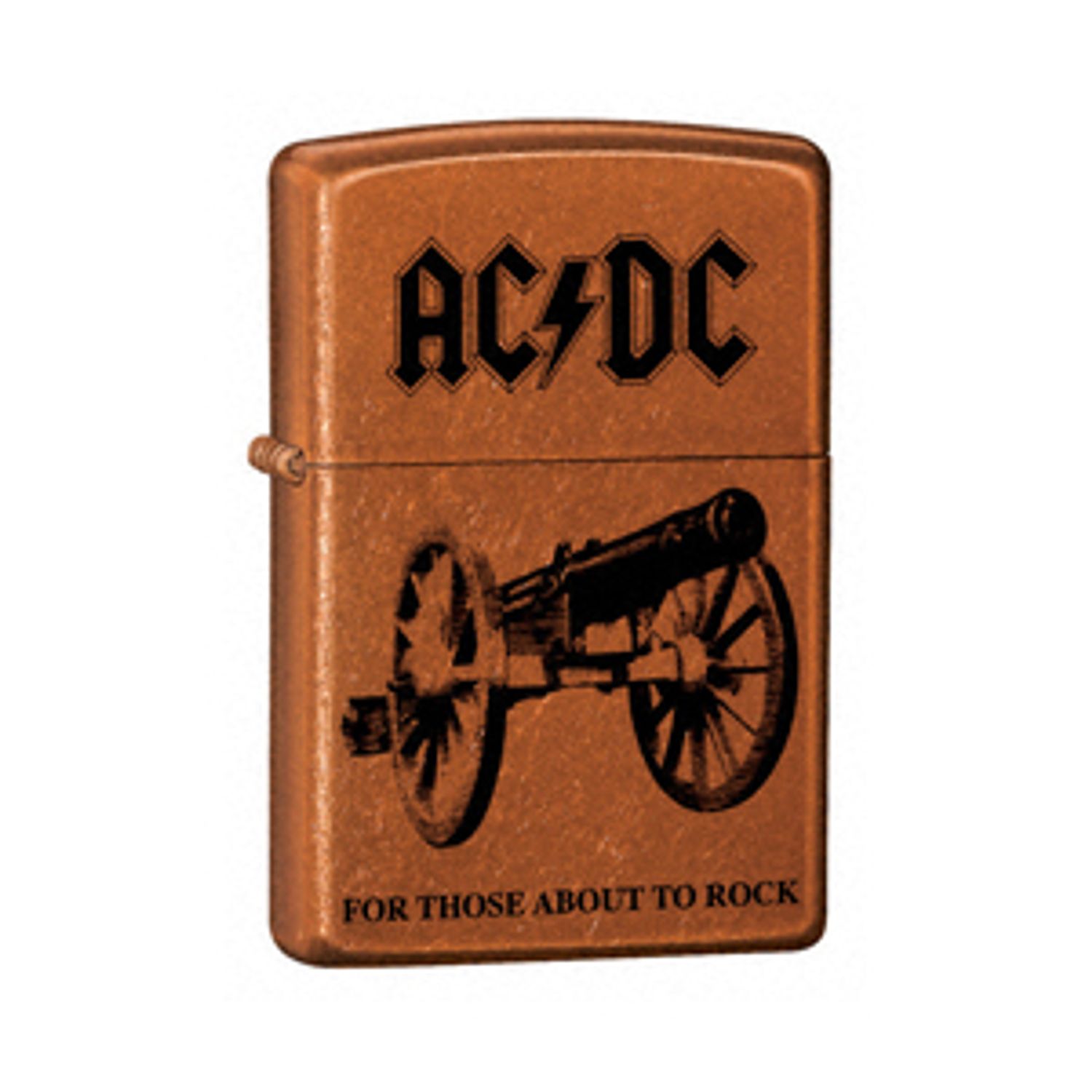 Zippo® Toffee, AC/DC Cannon - KnifeCenter - ZIP24278 - Discontinued