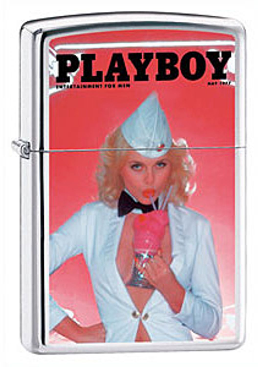 Zippo Playboy High Polish Chrome Lighters