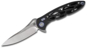 Artisan Cutlery Shark ATZ-1707G - S35VN Blade, Titanium Handle