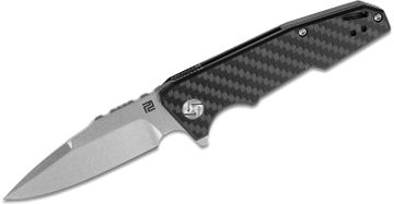 Petrified Fish PF719 Patte Linerlock Folding Knife 3.35 Sandvik