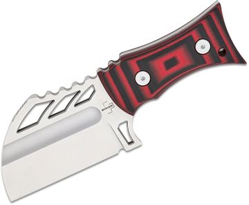 Boker Plus Gekai Fixed Blade Knife 3.27 D2 Stonewashed Blade, One