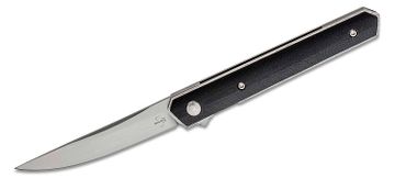 Spyderco Mini Paring Knife 2 Plain Wharncliffe Blade, Black Polypropylene  Handle - KnifeCenter - K09PBK