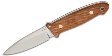 Boker Plus The Brook Brown Trout Polished VG10 Brown G10 Fixed Blade Knife  For Sale