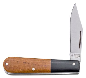 Boker Large Gaucho Sodbuster with Yellow Handle, Plain Edge Blade -  KnifeCenter - 110405Y - Discontinued