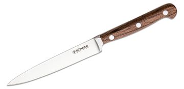 Top Cutlery German Paring Knife 3.25 Stainless Micro Serrated Blade, Red  Handle - KnifeCenter - TC17343R