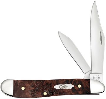Case XX Brown Maple Burl Wood CA64066 Stainless Texas Toothpick Knife –  Wild Horse Custom Knives