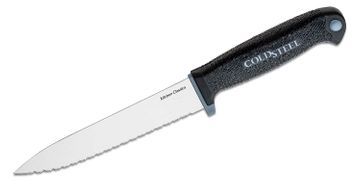 Cold Steel 20VCBZ Commercial Series Chef's Knife 10 4116 Stainless Blade,  Kray-Ex Handle, No Sheath - KnifeCenter