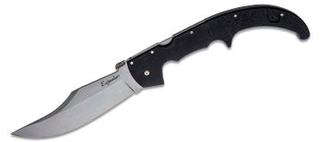 Cold Steel Mayhem ATLAS Lock Folding Knife 6 AUS-10A Clip Point Modified  Cleaver Blade, Black/Gray G10 Handles - KnifeCenter - CS-FL-60DPLM