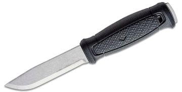 Mora Morakniv Garberg Black Carbon Plain Edge Fixed Blade Knife Leather  13100Mora Knives Garberg Black Carbon Plain Edge Fixed Blade Knife Multi  Mount 13147