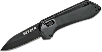 Gerber Highbrow Axis Lock Knife Sage Alum Handle Drop Point Plain Edge  30-001642