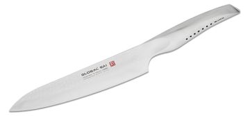 Global SAI-T04 Sai Jumble Steak Knife 4.5 Hammered Blade - KnifeCenter