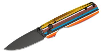 Mini Bay No Lock Colorful G10 Handle Serape Knife