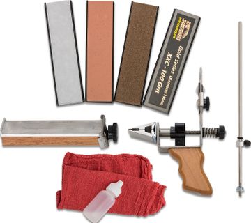 KME Sharpeners Self-Aligning Standard Broadhead Sharpening Kit