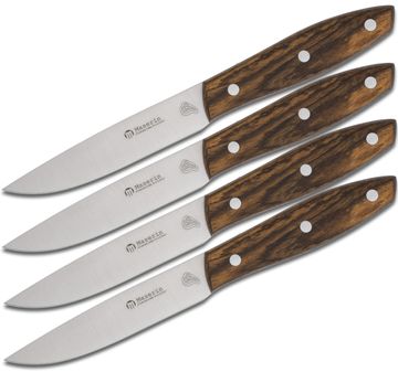 Avanta Fine Edge Steak Knife 4pc Set / Pom + sett – One Mercantile / Sett
