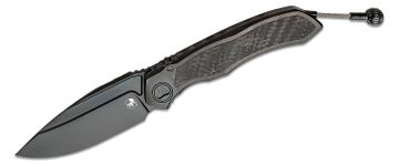MetonBoss 58mm Titanium Swiss Army Knife Scales, Black Heat Anodized  Topographic Engraved, Knife Not Included - KnifeCenter