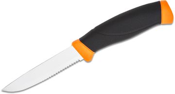 Morakniv Companion Burnt Orange knife with 10.3 cm blade in