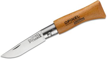 Opinel Knives Carbon Steel Folding Knife Beechwood Handles (Set of 10) -  Blade HQ