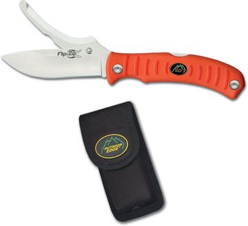 OUTDOOR EDGE MiniGrip - Mini Folding EDC Pocket Knife with 2.2 Stainless  Steel Blade, Rubberized Nonslip TPR Handle and Lanyard Attachment (Orange)  - Hunting Knives 