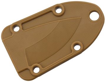 Basketweave Leather Sheath (Natural) Fits up to 5 Fixed Blade -  KnifeCenter - SH209