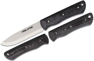 RealSteel Knives Bushcraft Folder – Beefy Folding Tool.