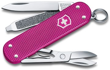  Victorinox Swiss Army Classic SD Pocket Knife, Pink Camo, 58mm  : Tools & Home Improvement