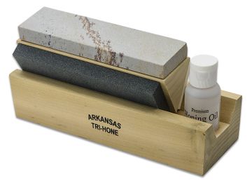 Dan's Whetstone Genuine Arkansas Pocket Stone, Medium Grit 3 x 1 (MAP-13)  - KnifeCenter