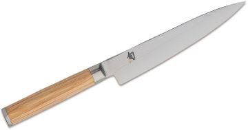 Shun DM0712 Classic Vegetable Cleaver 7.75 Blade, Pakkawood Handle -  KnifeCenter