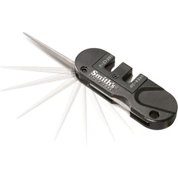 KitchenIQ by Smith's 50146 Angle Adjust Adjustable Manual Knife Sharpener