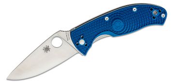 Spyderco Tenacious Folding Knife 3-3/8 Serrated Blade, G10 Handles -  KnifeCenter - C122GS