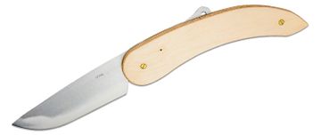 Svord 280B Bowie Knife 6-1/2 Carbon Steel Blade, Brown Hardwood Handles,  Leather Sheath - KnifeCenter