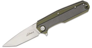 Case Sodbuster Jr. Pocket Knife 3.625 Closed, Yellow Synthetic