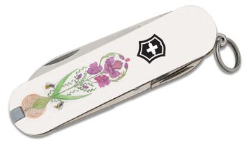 Victorinox Floral Knife Pink - Smoky Mountain Knife Works