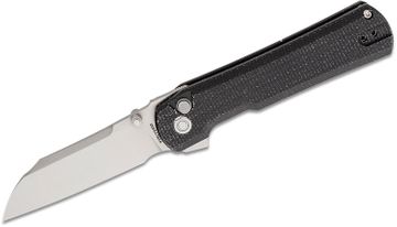 Vosteed Knives RSKAOS Top Liner Lock Flipper Knife 3.46 M390 Black  Stonewashed Wharncliffe Blade, Black Stonewashed Titanium Handles, Hard  Case - KnifeCenter - MHET1