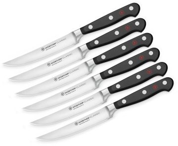 KitchenAid Gourmet 4-Piece Black Steak Knife Set