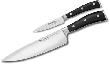 Boker Arbolito Classic Large Chef's Knife 10 Blade, Black POM Handles -  KnifeCenter - 03BA8310