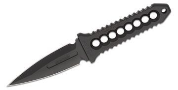 Extrema Ratio Suppressor Dagger 6.69 Black N690 Double Edge Blade,  Polyamide Handles - KnifeCenter - EX312SUPP