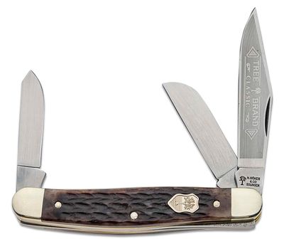 Reviews and Ratings for Boker Appaloosa Stockman Pocket Knife 4 Closed,  Bone Handles - KnifeCenter - 117474AB