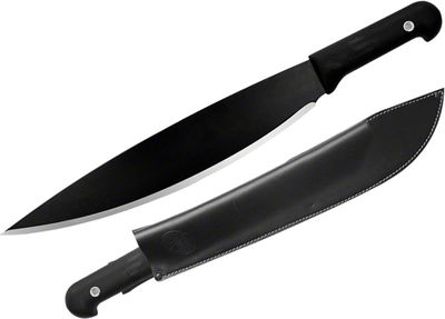 Chef knife carbon steel XC75 8.7 inches blade with leather sheath – Cuisine  Romefort