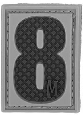 Maxpedition PVC Number 8 Patch, SWAT