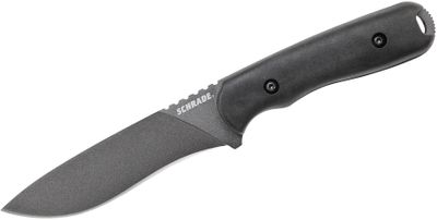 Schrade Frontier Fixed Blade Knife Black SCHF42 l Perry Knife Works