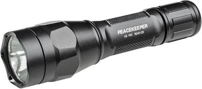 Reviews and Ratings for SureFire P1R Peacekeeper Tactical Rechargeable  Ultra-High Single-Output LED Flashlight, 600 Lumens - KnifeCenter - P1R-A-BK