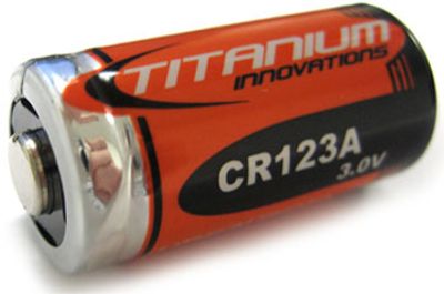 CR123A 3V Lithium Battery - (12-Pack)